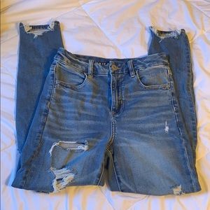 American Eagle Curvy High Waisted Jeans
